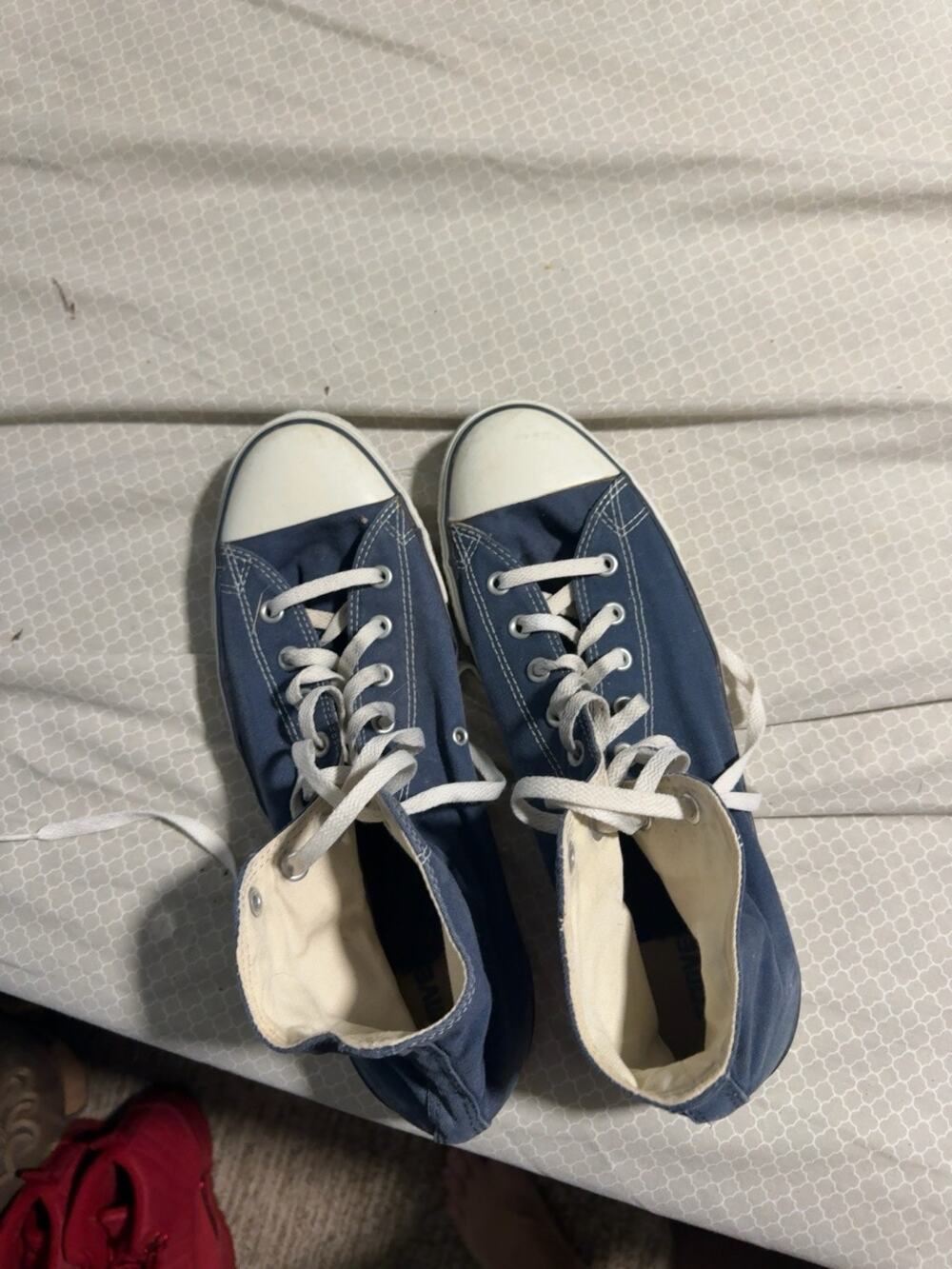 Converse Chuck Taylor All Star Navy High Tops Mens 13 Womens 15